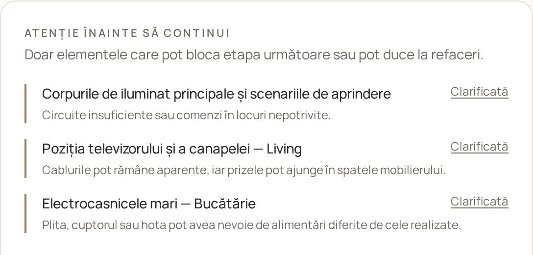 Detaliu: câteva elemente din Atenție înainte să continui